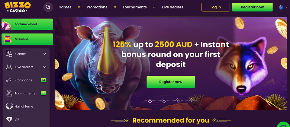 bizzo casino aussie