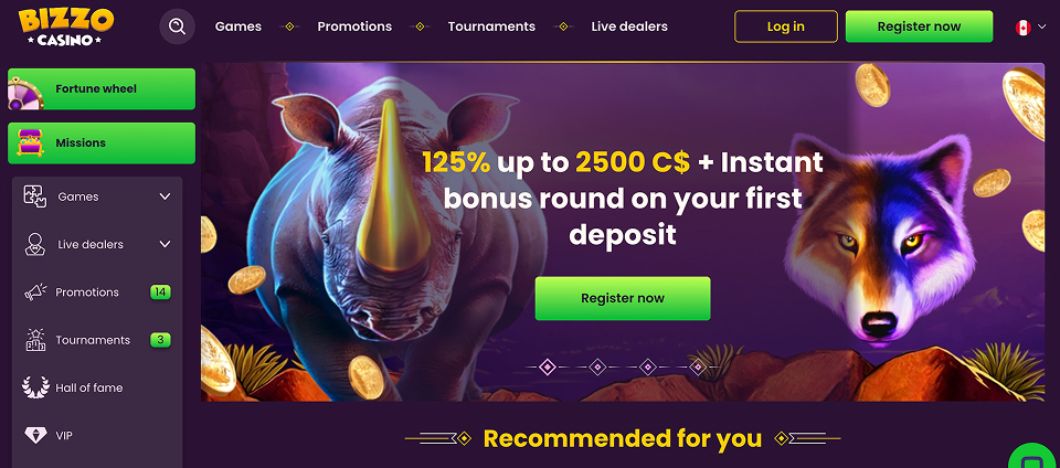 Bizzo casino